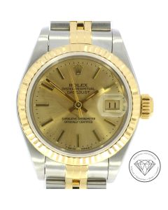 Rolex Datejust 69173 Fullset Uhr Stahl Gold Jubilee Automatik 26mm 
