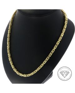 K&ouml;nigs Kette 585 / 14 Kt Gelb Gold 65,0 cm