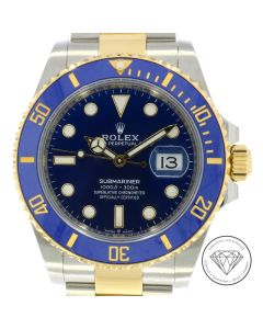 Rolex Submariner 126613LB Uhr Fullset Stahl Gold 40mm Automatik von 2024