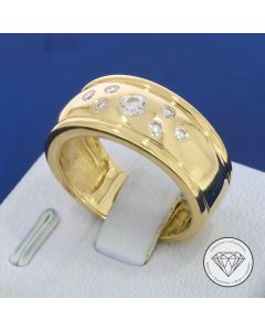 Brillant Ring 0,20 Carat 585 / 14 Karat Gelb Gold