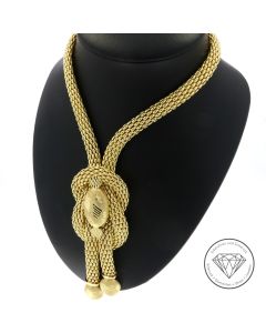 Titanic Collier Kette 585 / 14 Kt Gelb Gold 57 cm
