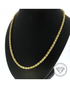 K&ouml;nigs Kette 585 / 14 Kt Gelb Gold 81,0 cm