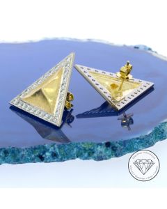 Brillant 2,40 Carat Ohrringe 750 / 18 Karat Gold