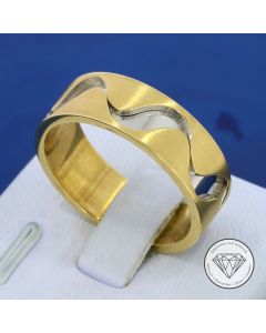 Designer Ring 585 / 14 Karat Gold Unisex Gr. 63