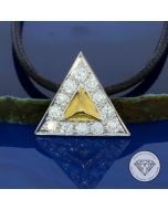 Brillant 1,20 Carat Anhänger 750 / 18 Karat Gold