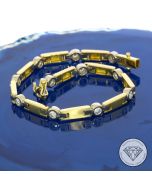 Brillant 1,00 Carat Armband 750 / 18 Karat Gold
